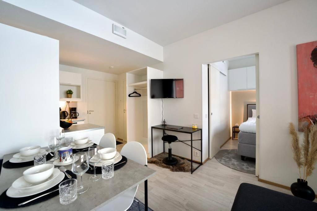 1Br Suite - King Size Bed - Wi-Fi - Gym & Sauna Rovaniemi Luaran gambar