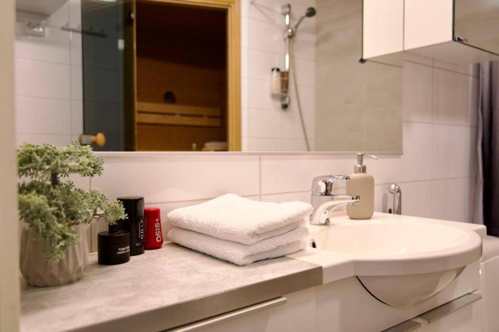 1Br Suite - King Size Bed - Wi-Fi - Gym & Sauna Rovaniemi Luaran gambar